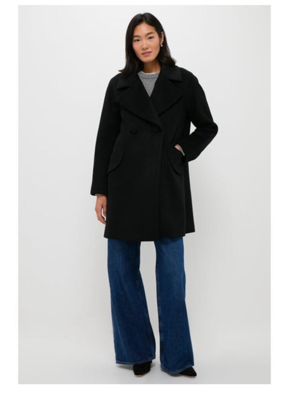 TUCKERNUCK Black Harley Peacoat Jacket NWT